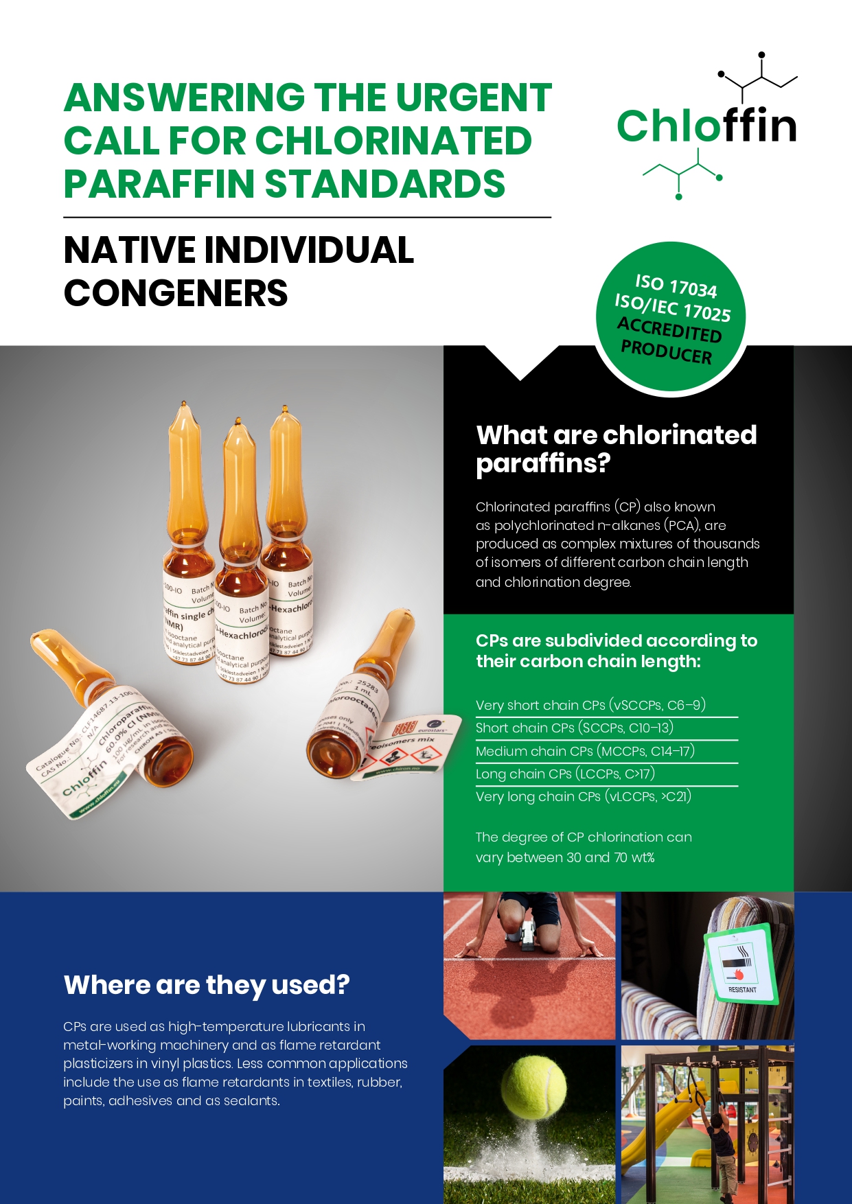 Chlorinated Paraffins Native Individual Congeners | CHLOFFIN®