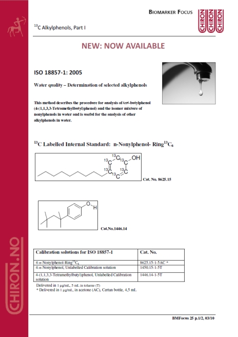 BMF 25 Alkylphenols I ISO 18857-1: 2005