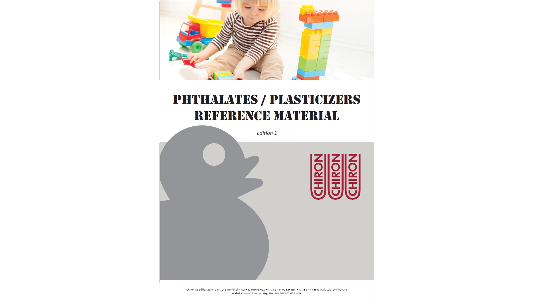 Phthalates/Plasticizers, Edition 1