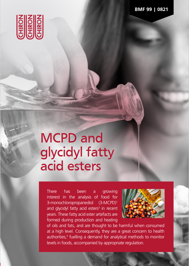 BMF 99 - MCPD and glycidyl fatty acid esters