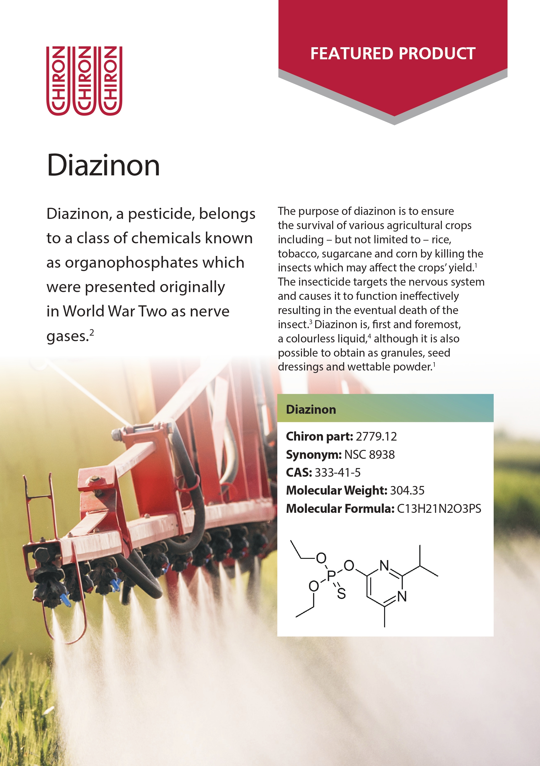 Featured product: Diazinon