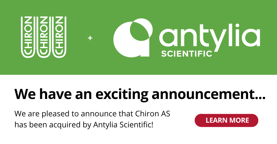 Chiron has been acquired by Antylia Scientific