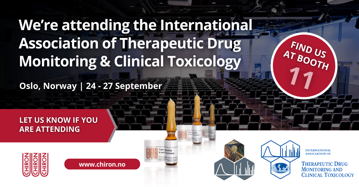 Visit Chiron at IATDMCT 2023 | The International Association of Therapeutic Drug Monitoring & Clinical Toxicology