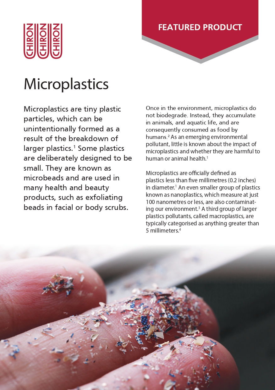 Featured product: Microplastics