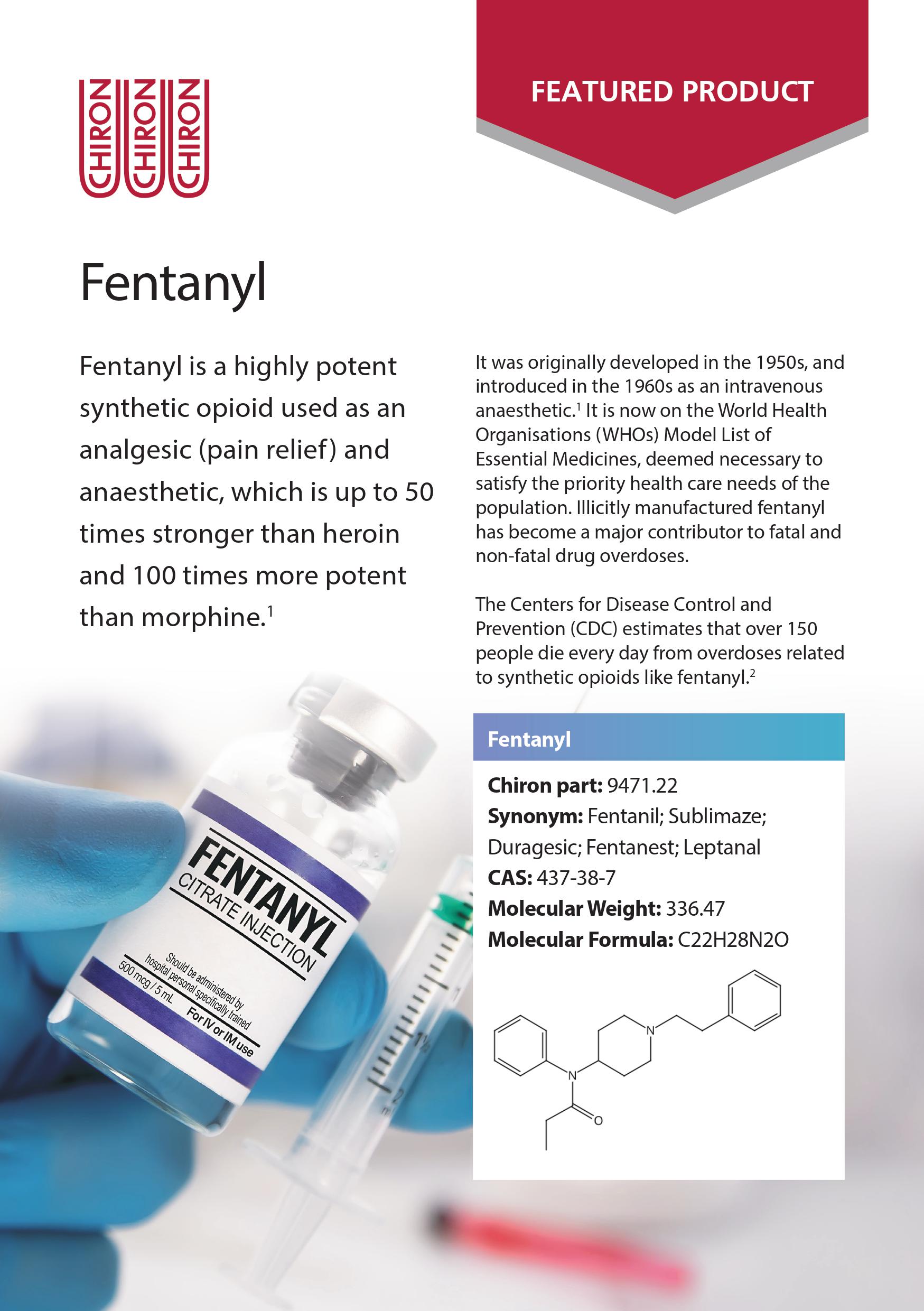 Featured product: Fentanyl