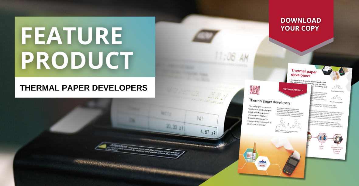 Featured product: Thermal paper developers