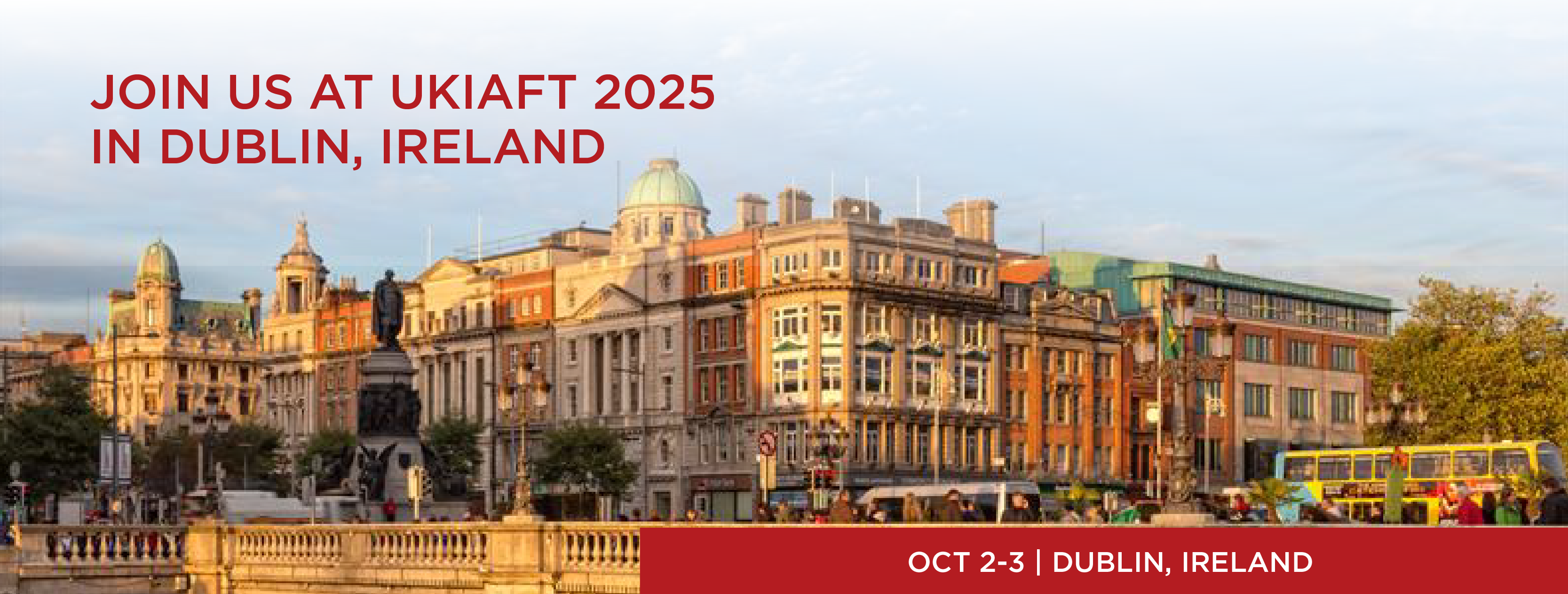 We'll be exhibiting at UKIAFT 2025