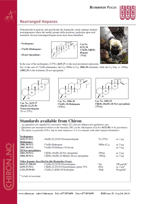 BMF 35 - Rearranged Hopanes