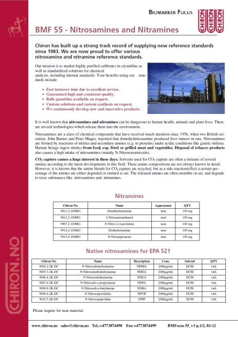 BMF 55 - Nitrosamines and Nitramines