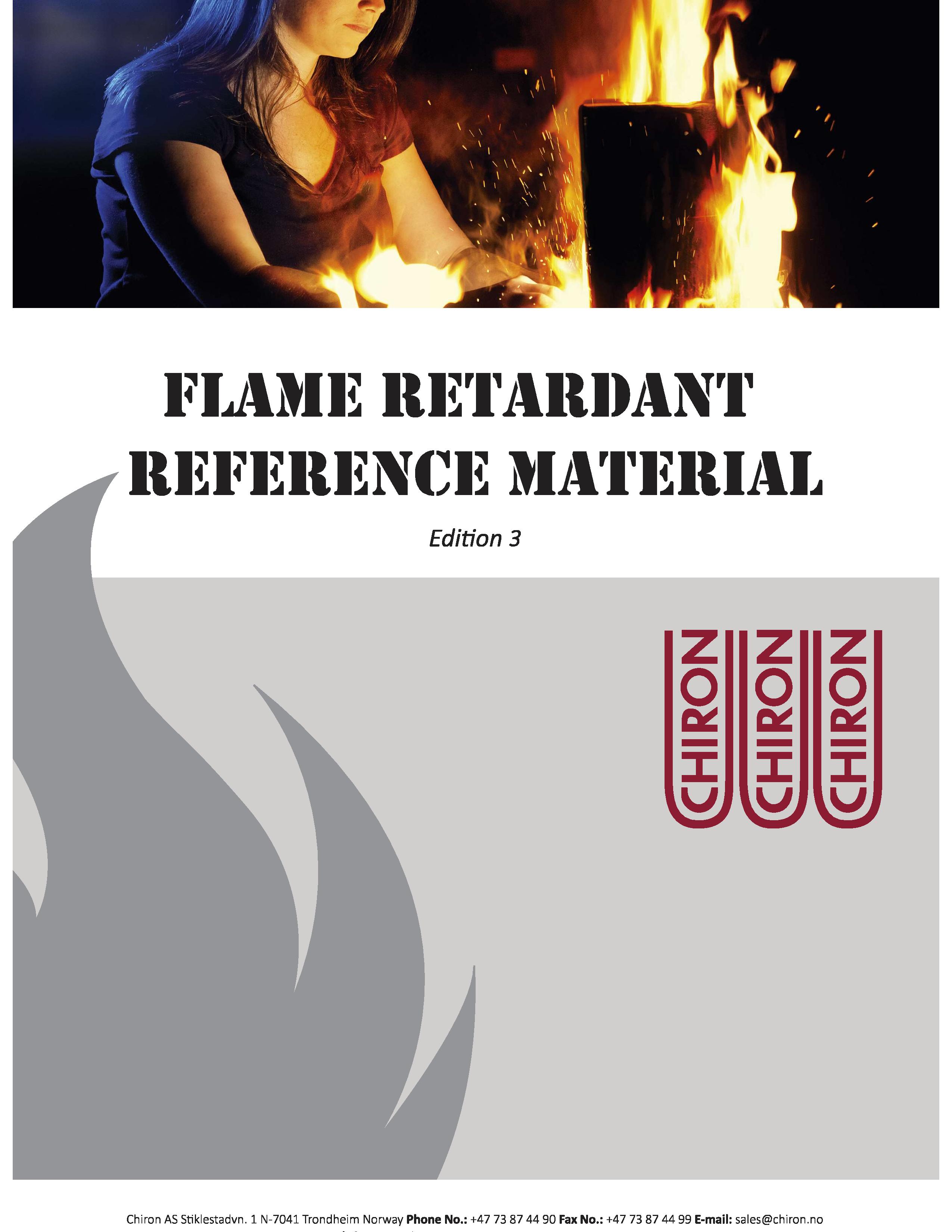 Flame Retardant Reference Materials, Edition 3