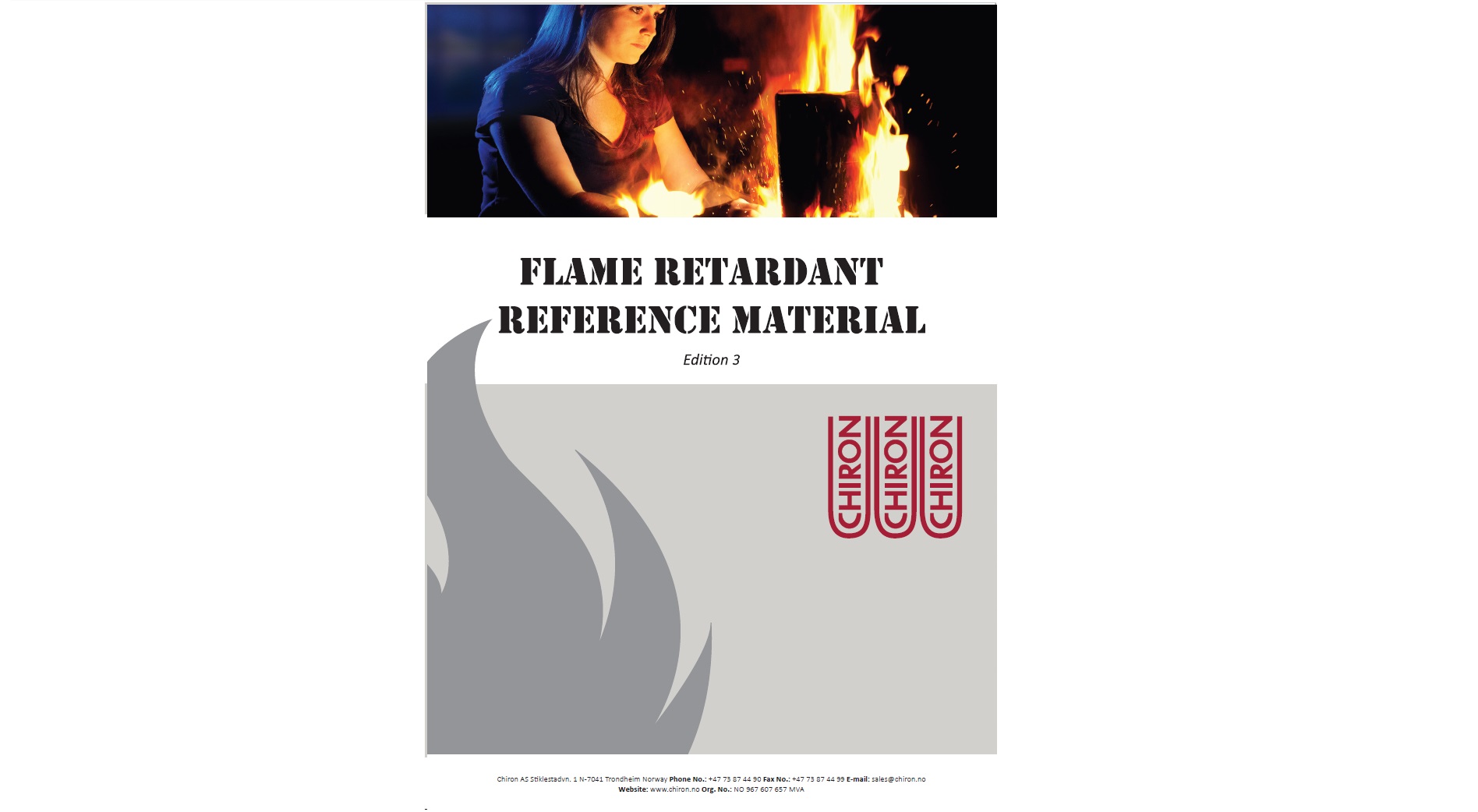 Flame retardant reference material, Edition 3