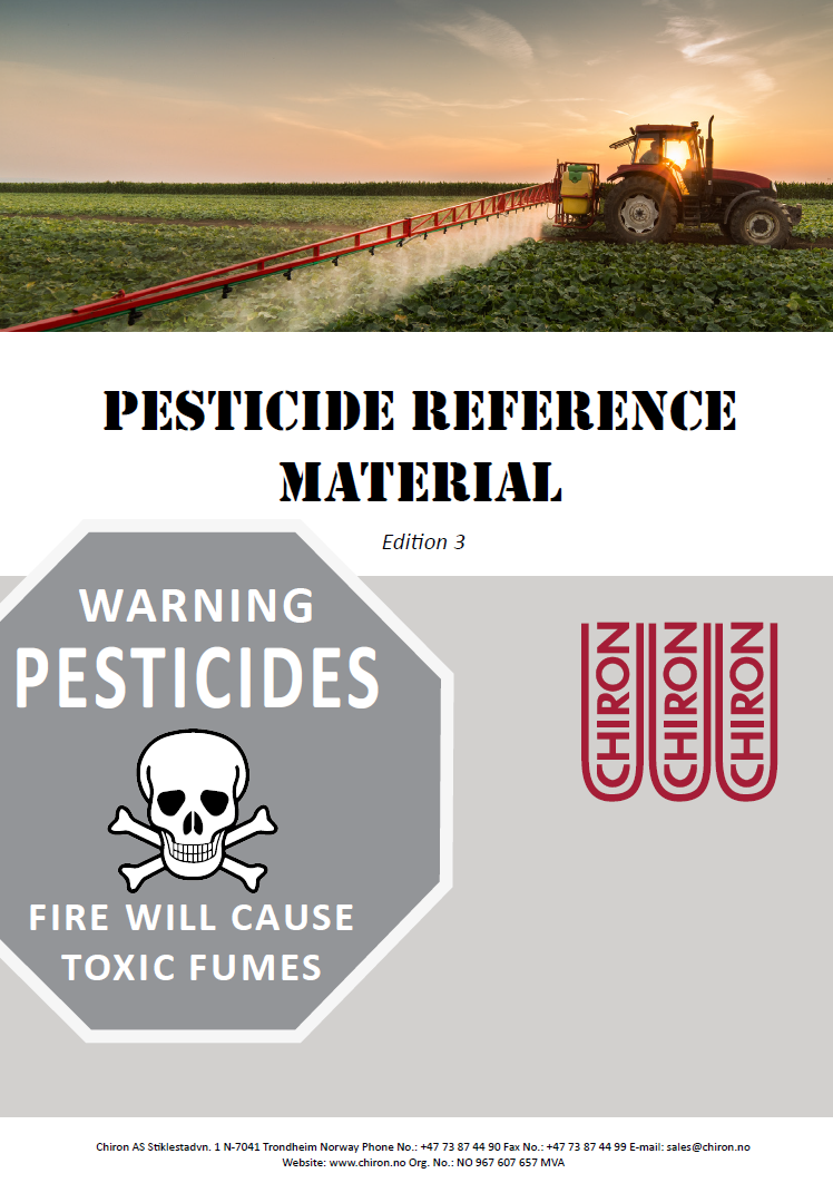 Pesticide Reference Material, Edition 3